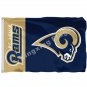 St. Louis Rams Wordmark Flag 3ft X 5ft Polyester NFL1 Banner Flying Size No.4 90*150cm Custom Flag