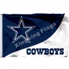 Dallas Cowboys Wordmark Flag 3ft X 5ft Polyester NFL1 Team Banner Flying Size No.4