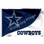 Dallas Cowboys Wordmark Flag 3ft X 5ft Polyester NFL1 Team Banner Flying Size No.4