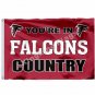 You're In Atlanta Falcons country Flag 3x5ft Polyester NFL Banner Flying Size No.4 90*150cm