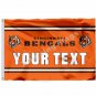 Cincinnati Bengals Custom Your Text Flag 3x5ft Polyester NFL1 Team Banner Flying Size No.4 90*150cm