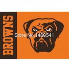 Cleveland Browns Wordmark Flag 3x5ft Polyester NFL Banner Size No.4 90*150cm Custom flag Cleveland Browns Wordmark Flag 3x5ft Polyester NFL Banner Size No.4 90*150cm Custom flag