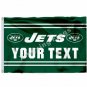 New York Jets Custom Your Text Flag 3x5ft Polyester NFL1 Team Banner Flying Size No.4 90*150cm