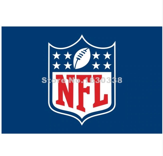 NFL Logo Flag 3ft X 5ft Polyester NFL Banner Flying Size No.4 90*150cm Custom Flag