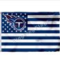 Tennessee Titans With Modified US Flag 3x5ft Polyester NFL Banner Flying Size No.4 90*150cm