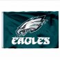 Philadelphia Eagles Wordmark Flag 3x5ft Polyester NFL Banner Flying Size No.4 90*150cm Custom flag