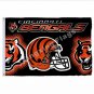 Cincinnati Bengals New Wordmark Flag 3x5ft Polyester NFL1 Banner Flying Size No.4 90*150cm