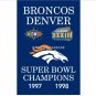 Broncos Denver Super Bowl Champions Flag 3x5ft Polyester NFL1 Team Banner Flying Size No.4