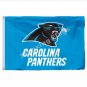 Carolina Panthers Wordmark Flag 3x5ft Polyester NFL1 Team Banner Flying Size No.4 90*150cm