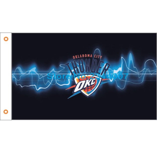 Oklahoma City Thunder 3x5 FT 150X90 CM Bandera 100D Poliester bandera 106 Price: