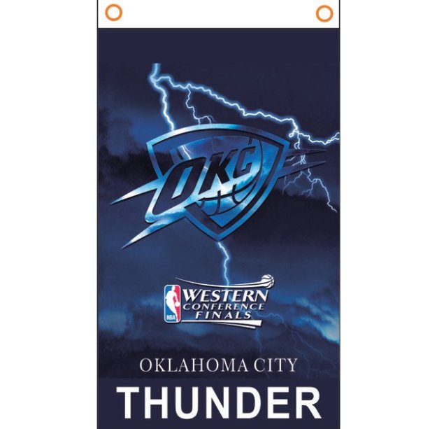 Oklahoma City Thunder 3x5 FT 150X90 CM Bandera 100D Poliester bandera 116