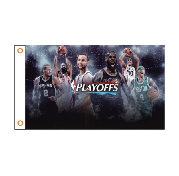 Sports flag NBA STAR banner 3X5FT bandera 90 x 150 cm 100% Polyester 02