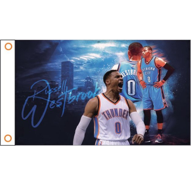 Oklahoma City Thunder 3x5 FT 150X90 CM Bandera 100D Poliester bandera 113