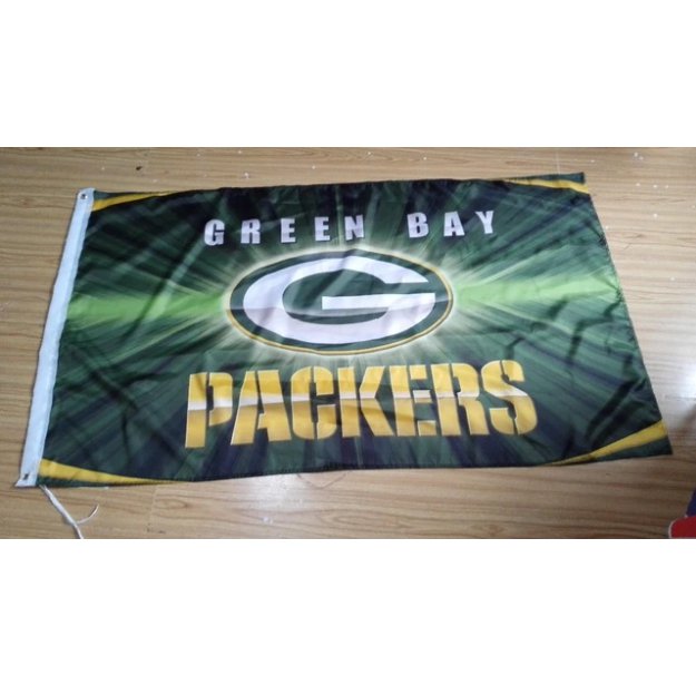 Green Bay Packers Flag 3ft x 5ft Polyester NFL Banner Flying Custom flag 90x150cm flag 063