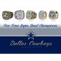 Dallas Cowboys Flag 3 x 5 FT 100D polyester Banner NFL brass metal holes 201