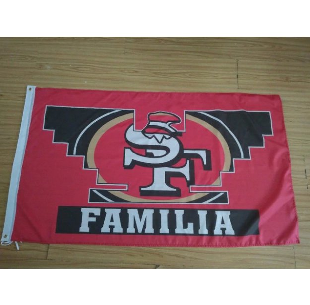 San Francisco 49ers Flag NF National Football League 3x5ft Polyester Banner FlyingCustom flag