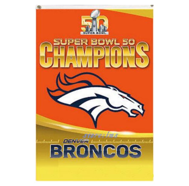 Denver Broncos flag 2016 Super Bowl champions 50 3x5ft flag flying polyester banner custom flag
