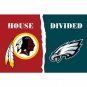 Washington Redskins VS Philadelphia Eagles 3ftx5ft bandera Bandera 100D