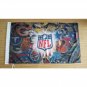 NFL Logo Flag 3ft x 5ft Polyester Banner 90x150cm white sleeve with Metal Grommets