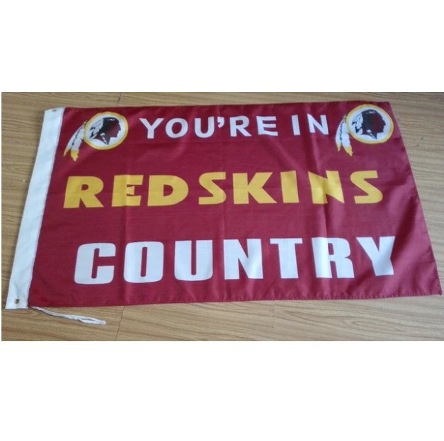 Washington Redskins Country Flag 3x5 FT Banner 100D Polyester NFL flag 215,