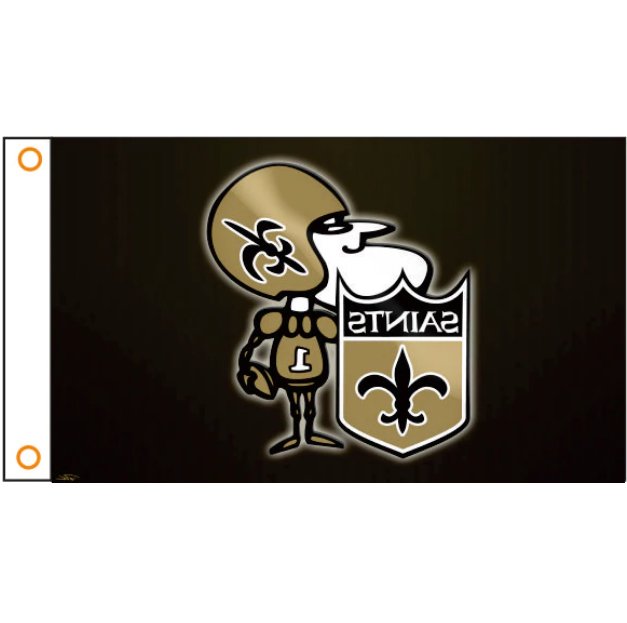 new orleans saints Flag 3ft x 5ft Polyester NFL Banner Flying Custom flag 90x150cm 312