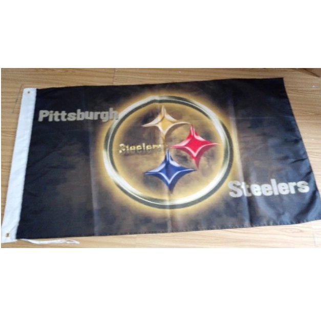 Pittsburgh Steelers Flag 3ft x 5ft Polyester NFL Banner Flying Custom flag 90x150cm flag 074