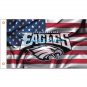 Philadelphia Eagles 100D Poliester Bandera flag banner 90x150 cm con 2 Anillos de Metal 3x5ft 515
