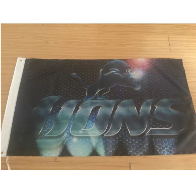 Detroit Lions Flag 3ft x 5ft Polyester NFL Banner Flying Custom flag 90x150cm 362