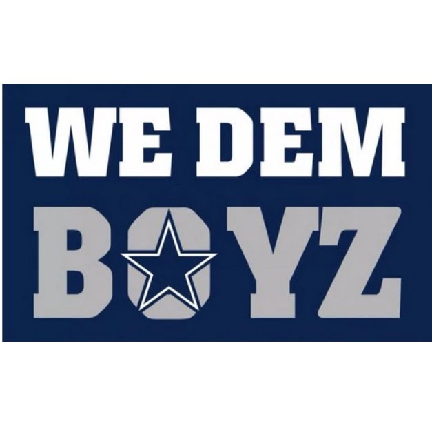 Dallas Cowboys Flag 90x150cm Polyester 3x5ft Digital Print Flag with 2 Metal Rings