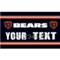 Chicago Bears Custom Your Text Flag 3X5ft Polyester NFL Team Banner Flying Size No.4 150* 90cm