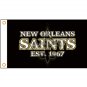 new orleans saints Flag 3ft x 5ft Polyester NFL Banner Flying Custom flag 90x150cm 305