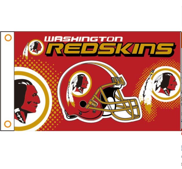washington redskins Flag 3ft x 5ft Polyester NFL Banner 90x150cm 302
