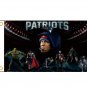 new england patriots Flag 3ft x 5ft Polyester NFL Banner 90x150cm 314