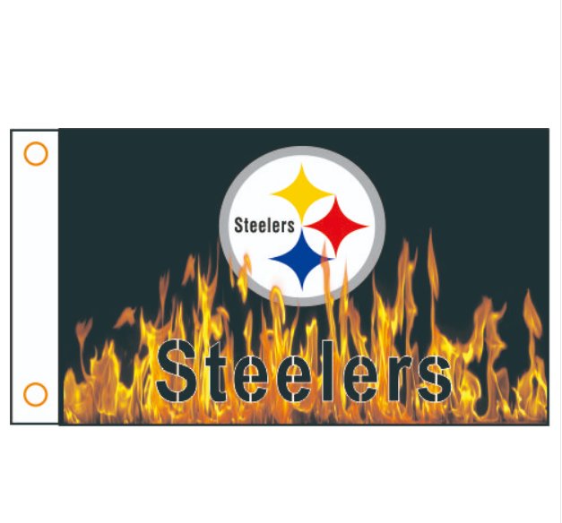 Pittsburgh Steelers Flag 3ft x 5ft Polyester NFL Banner Flying Custom flag 90x150cm 101
