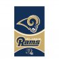 Los Angeles Rams banderas poliester 3x5ft bandera de impresion digital con 2 Anillos de Metal