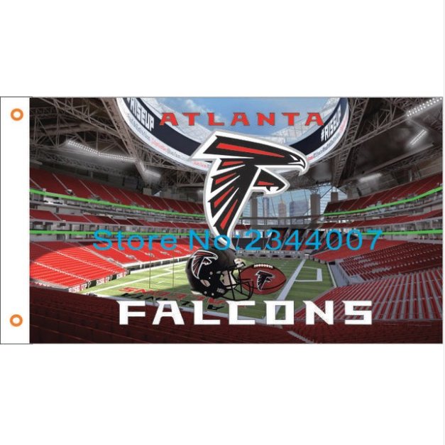 Atlanta Falcons NFL hot selling items 3X5FT 150 X 90 CM 100D polyester, 267