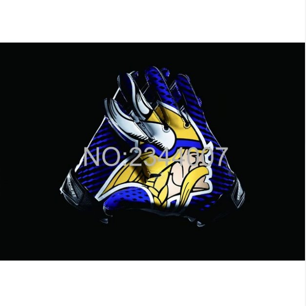Minnesota Vikings NFL glove flag bandera de la nueva 3x5ft 150 x 90 cm 100D poliester ,flag