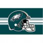 Philadelphia Eagles Helmet bandera con lineas de 90x150 cm poliester 3x5ft