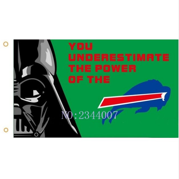 Buffalo Bills casco Logo grande exterior bandera bandera 3X5FT 100% Polyester flag NFL Banner