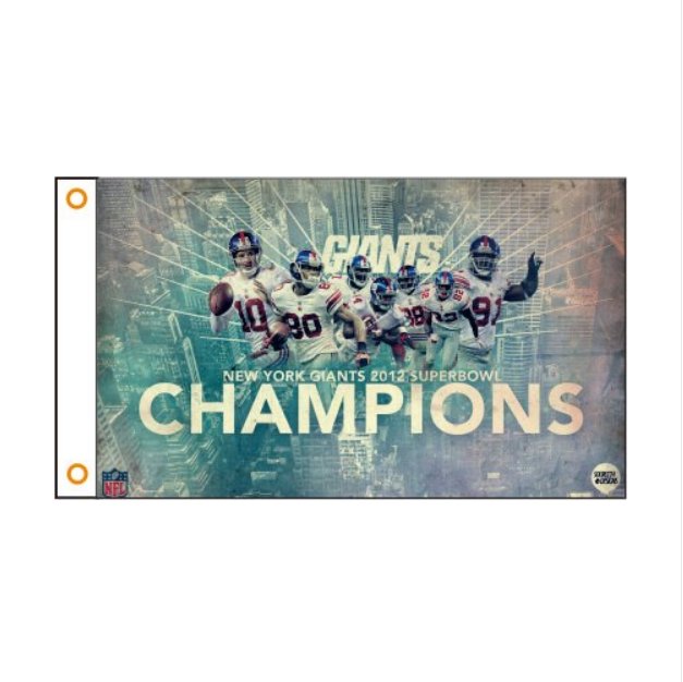 NEW 3X5 FT NEW YORK NY GIANTS COUNTRY OFFICALLY LICENSED FREMONT DIE NFL FLAG, 01