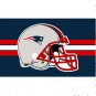 Patriotas de nueva Inglaterra Helmet bandera con lineas de 90x150 cm poliester 3x5ft