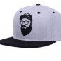 Original grey cool hip hop cap men women hats vintage embroidery character baseball caps