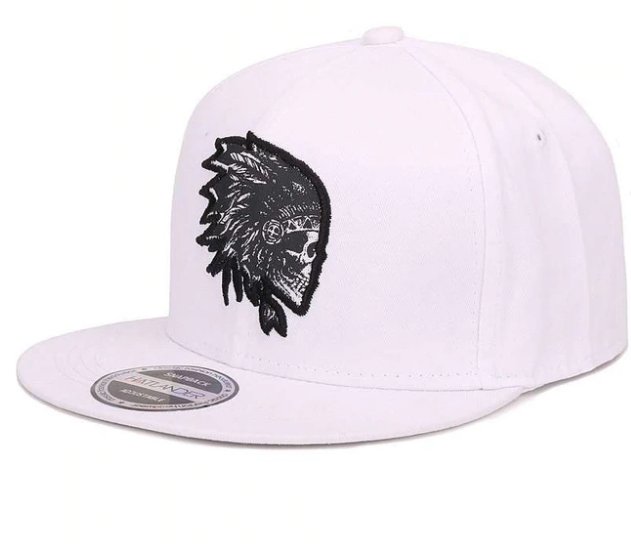 Embroidery Skull baseball caps hats hip hop snapbacks flat brim bones gorra sports caps unisex