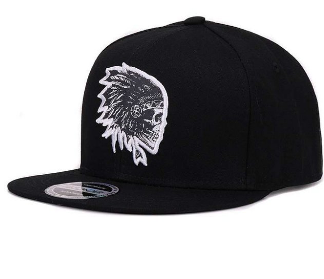 Embroidery Skull baseball caps hats hip hop snapbacks flat brim bones gorra sports caps unisex