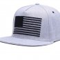 Raised flag embroidery cool flat bill baseball cap mens gorras snapbacks 3D flag hat ourdoor hip hop