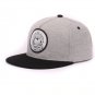 Classic 5 panels cotton snapback 3d god eyes plastic patch flat brim baseball cap hiphop unisex