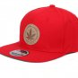 Maple solid cotton snapback caps women's flat brim hip hop cap outdoor baseball cap bone gorras mens