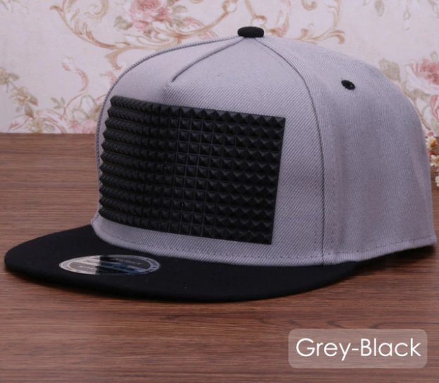 Fancy 3D snapback cap raised soft silicon square pyramid flat baseball hip hop hat  for boys+girls