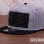 Fancy 3D snapback cap raised soft silicon square pyramid flat baseball hip hop hat  for boys+girls