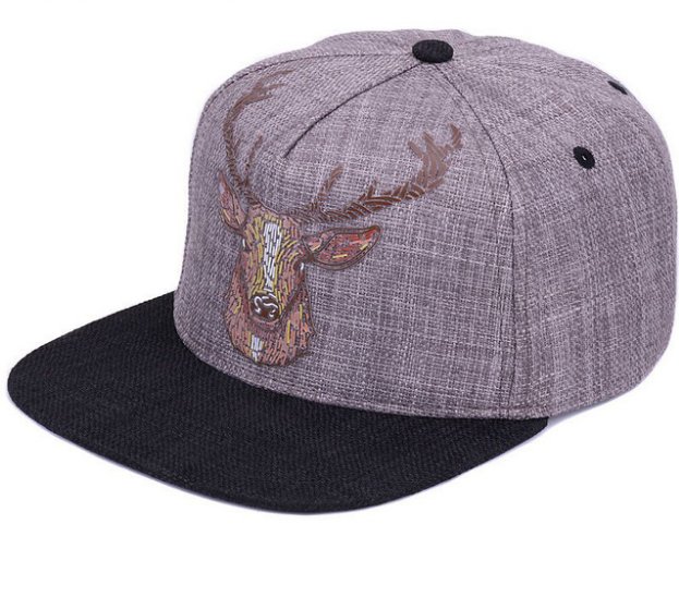 Quality street style snapback cap men hats vintage deer printing women baseball caps hip hop hat